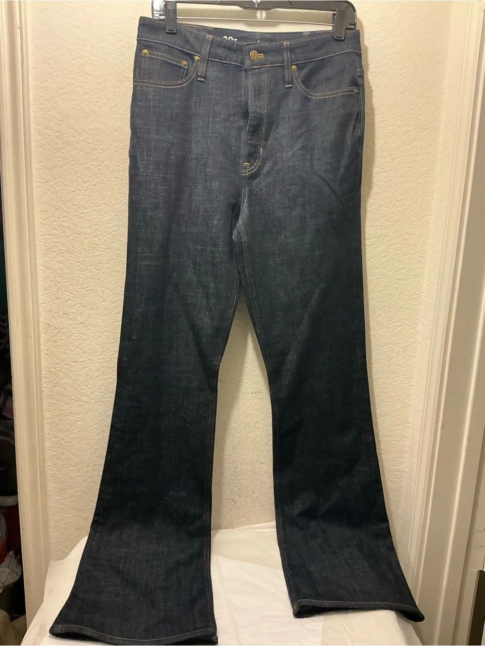 J. Crew Dark Blue skinny Flare Jeans size 30T